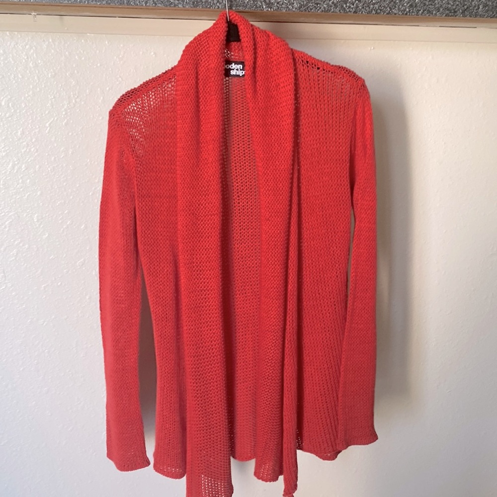 Wooden Ships Beach Cardigan Sweater